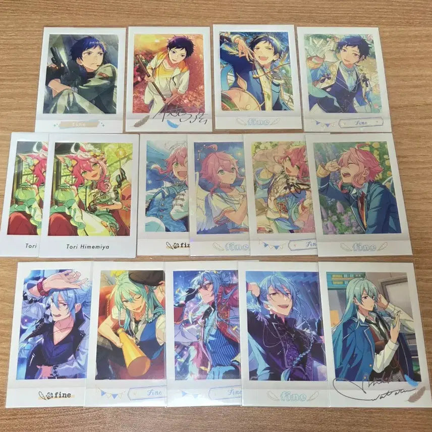 [BUNJANG] Ensemble Stars Fine Yuzuru Tori Wataru PASHACards Bundle Set / 앙스타 피네 유즈루 토리 와타루 파샤 파샷츠
