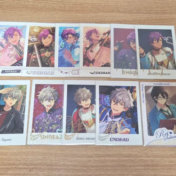 [BUNJANG] Ensemble Stars UNDEAD Adonis Koga Rei 6th 7th Anniversary Trading Cards / 앙스타 언데드 아도니스 코가 레이 파샤 파샷츠 6 7주년 트립