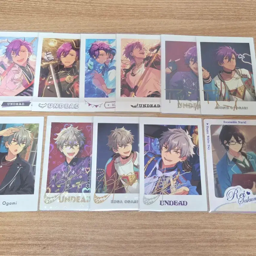[BUNJANG] Ensemble Stars UNDEAD Adonis Koga Rei 6th 7th Anniversary Trading Cards / 앙스타 언데드 아도니스 코가 레이 파샤 파샷츠 6 7주년 트립