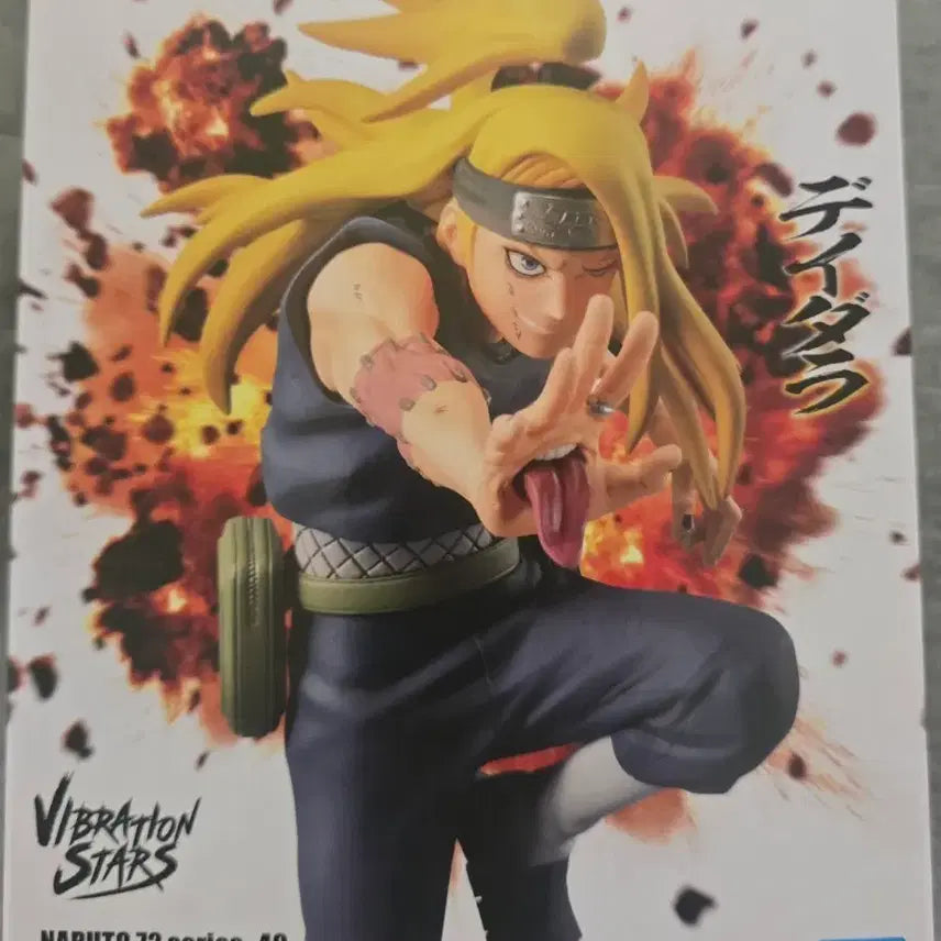 [BUNJANG] Bandai Naruto 72 Series Vibration Stars Deidara Figure / 반다이 나루토 72 시리즈 VIBRATION STARS 데이다라 피규어