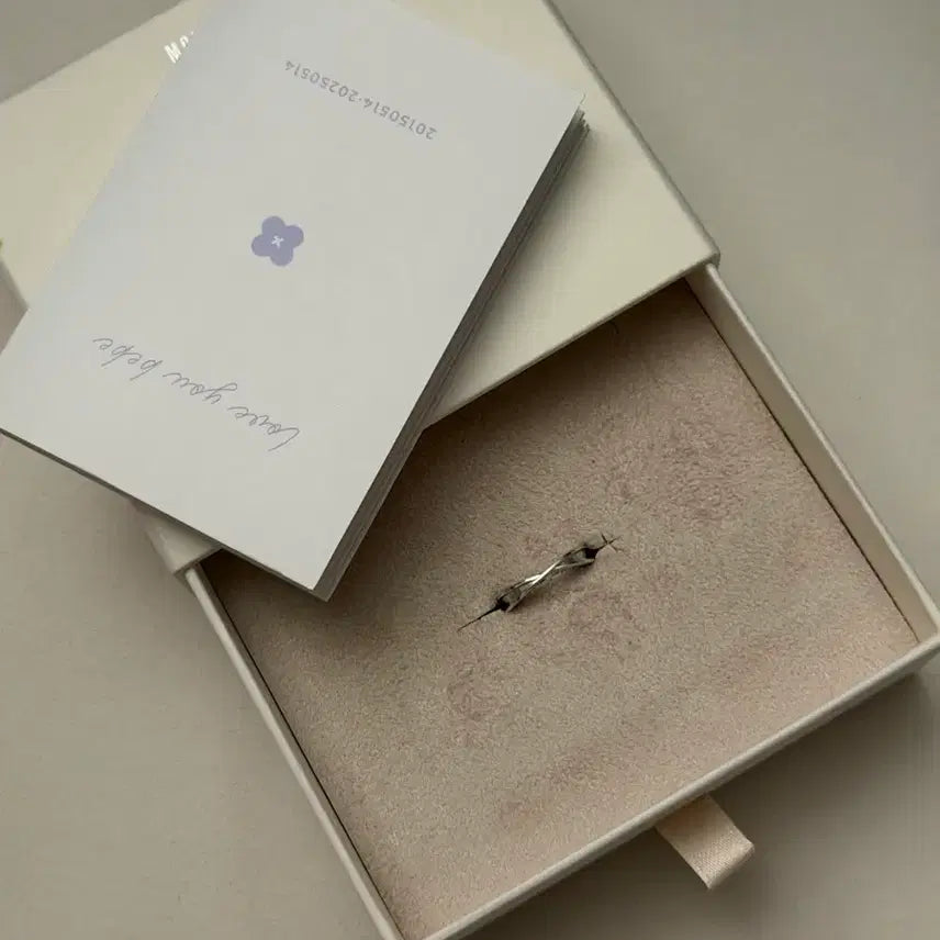 [BUNJANG] MONSTA X 10th Anniversary Silver Ring / 몬스타엑스 10주년 반지 실버링