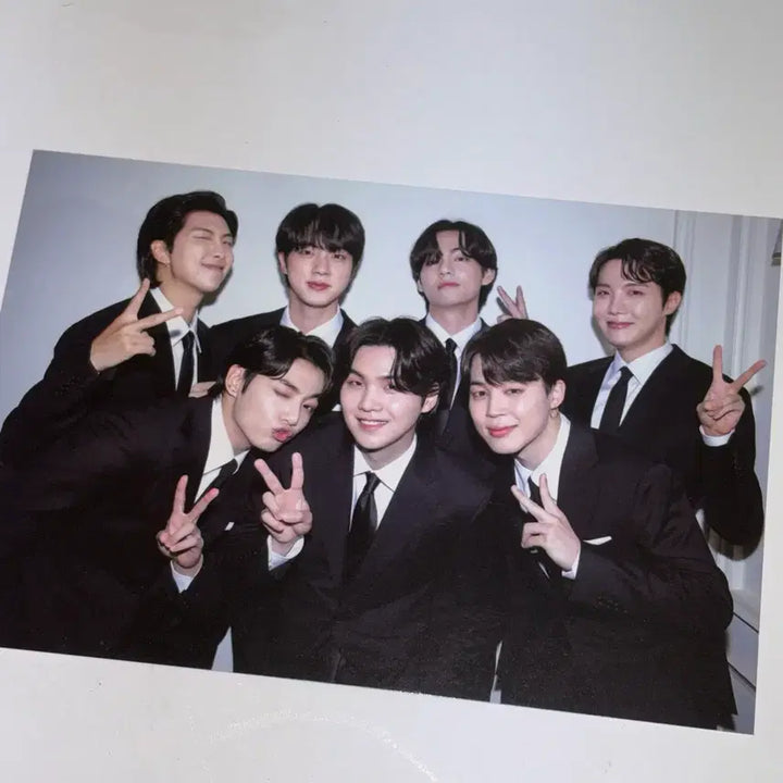 [BUNJANG] BTS Yet to Come Proof M Countdown Special Gift Family Photo Postcard / 방탄소년단 bts 옛투컴 proof 엠카운트다운 역조공 가족사진 엽서
