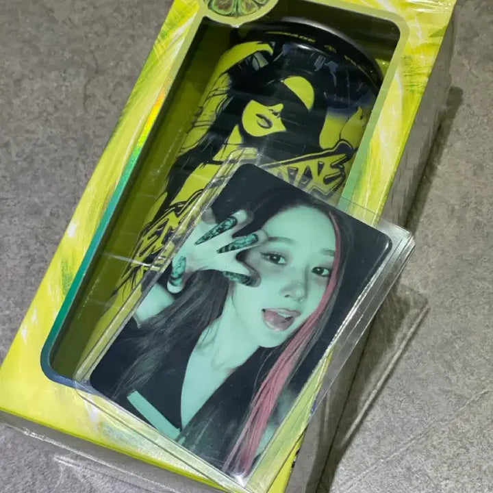 [BUNJANG] Aespa Lemonade Album CAN Ver. Giselle Photocard / 에스파 레모네이드 앨범 CAN Ver. 지젤 앨포 포카 원가이하 캔앨범