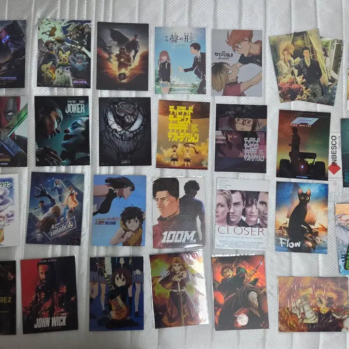 [BUNJANG] Lotte Cinema Signature Art Cards Bundle / (개별 가능)롯데시네마 시그니쳐 아트카드 일괄