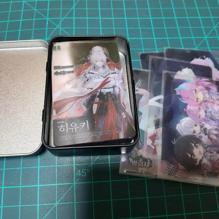 [BUNJANG] Myeongjo 53 Types Clear Photocards Bundle Set with Case / 명조 투명포카 53종 케이스 포함 일괄 판매