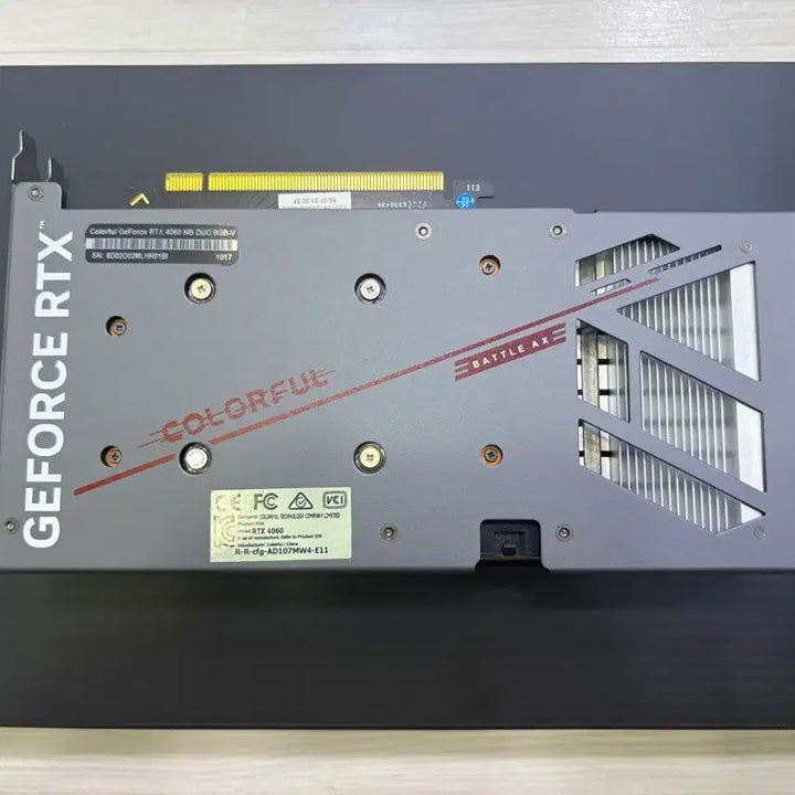 [SOLD OUT] COLORFUL RTX 4060 토마호크 DUO D6 8GB