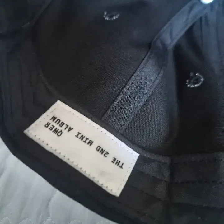 [BUNJANG] Qwer Algorithm Blossom Cap Hat Black / qwer알고리즘 블라썸 볼캡 모자블랙 미착용