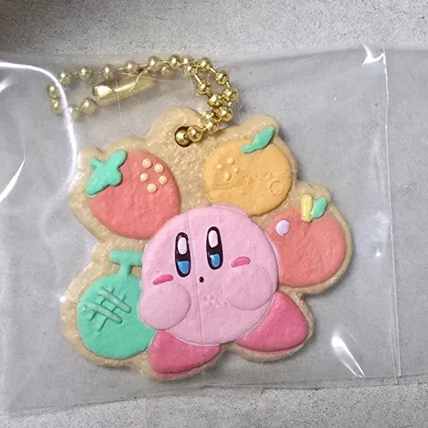 [BUNJANG] Bandai Kirby Cookie Charm Keychain (Waddle Dee) / 미개봉 반다이 별의커비 쿠키참 키링 커비 와둘두