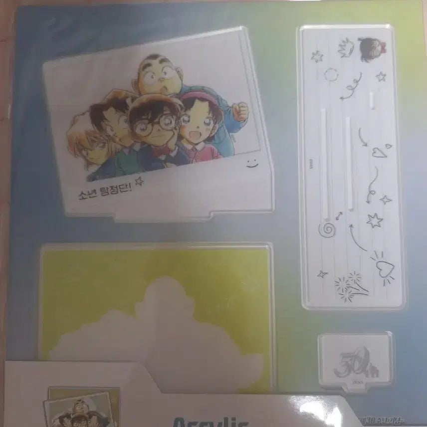 [BUNJANG] Detective Conan 30th Anniversary Acrylic Diorama Stand (A) Sealed / (미개봉) 명탐정 코난 30주년전 아크릴 디오라마 스탠드(A) 판매