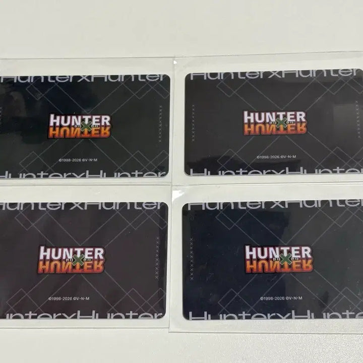 [BUNJANG] Hunter x Hunter Collaboration Cafe Random Hunter Card Bundle Set (Killua, Gon, Leorio, Kurapika) / 헌터헌터 콜라보카페 포토카드 키르아 곤 레오리오 크라피카 일괄