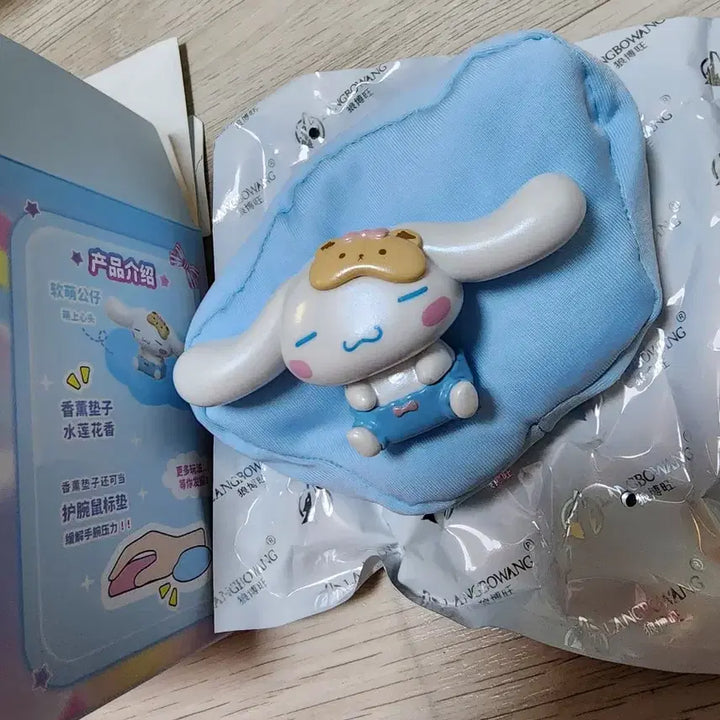 [BUNJANG] Sanrio Cinnamoroll Cushion Figure / 산리오 시나모롤 쿠션 피규어