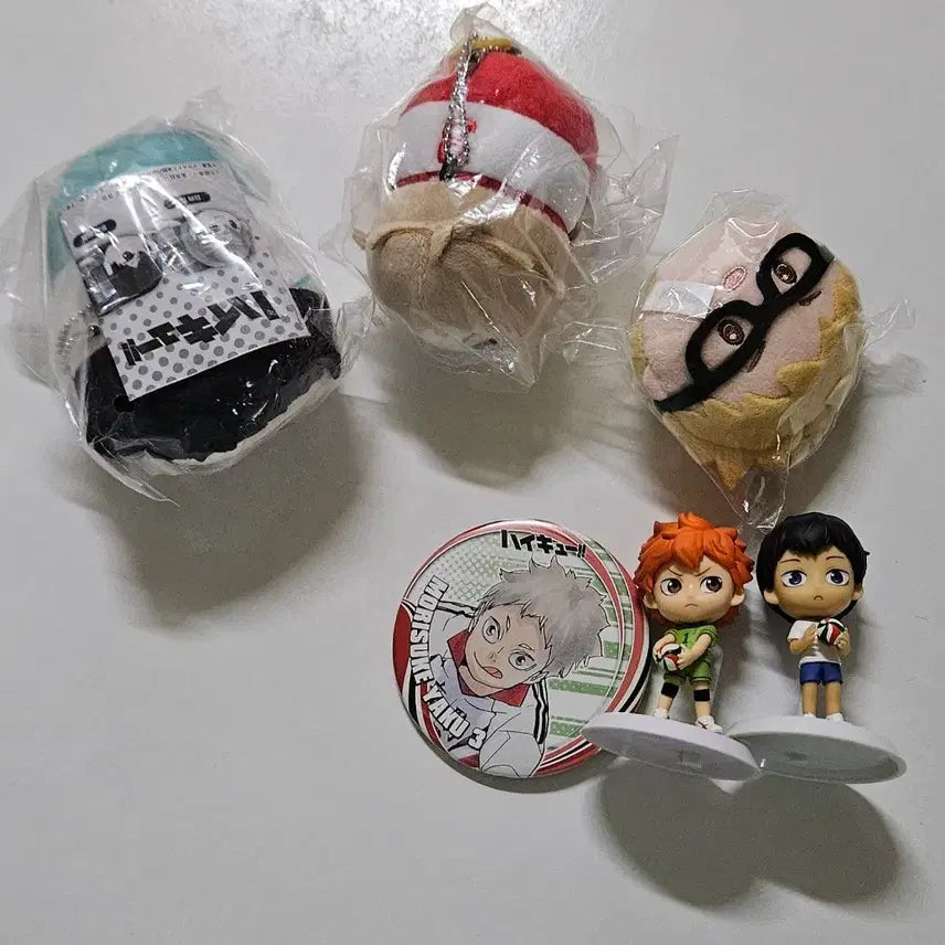 [BUNJANG] Haikyuu!! Nekoma, Karasuno, Hinata, Kageyama "Look Up" Figure Bundle / 하이큐 굿즈 일괄 판매 양도 네코마카라스노히나타카게야마룩업