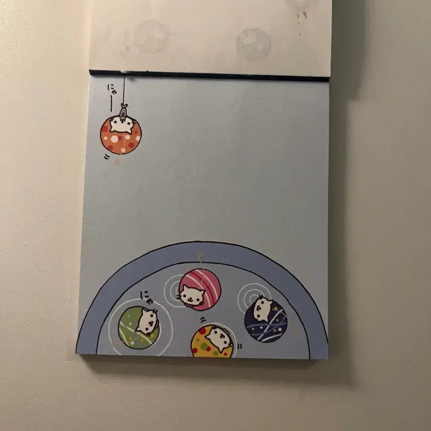 [SOLD OUT] 헤이세이 고전지류 산엑스 냥냥냥코 메모지