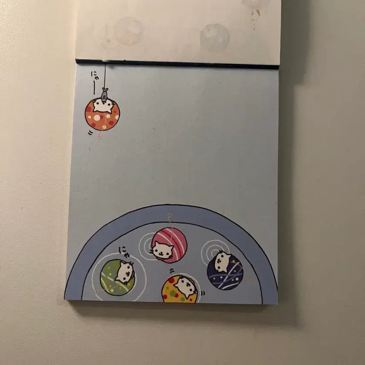 [SOLD OUT] 헤이세이 고전지류 산엑스 냥냥냥코 메모지