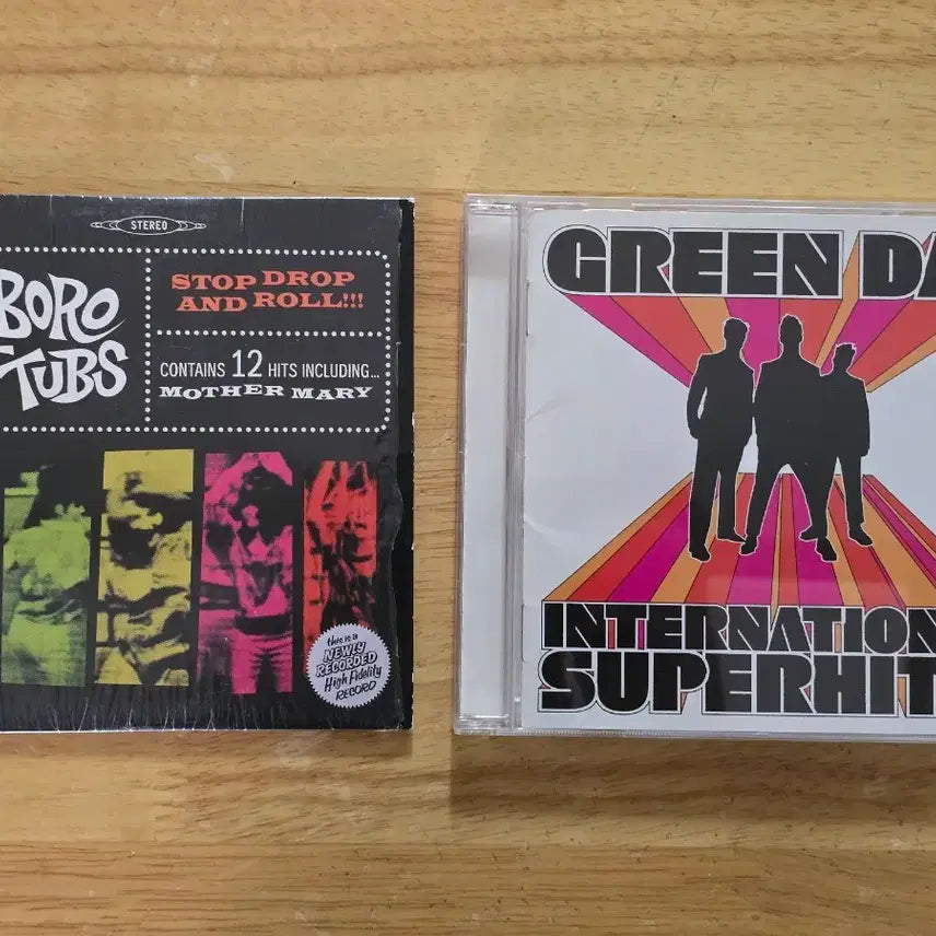 [BUNJANG] Green Day 2CD Set: International Superhits! &amp; Stop Drop And Roll!!! / CD 음반 Green Day 그린데이 앨범 2장