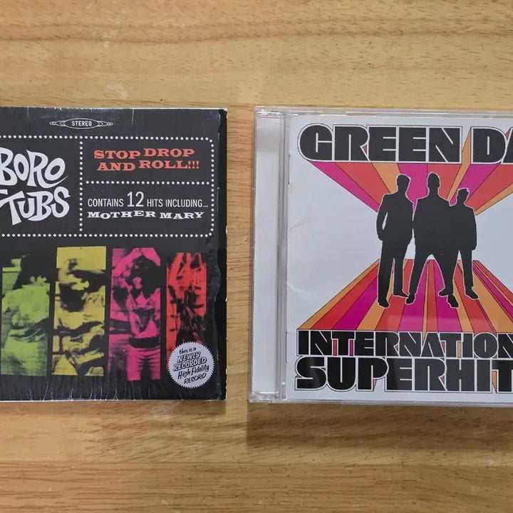 [BUNJANG] Green Day 2CD Set: International Superhits! &amp; Stop Drop And Roll!!! / CD 음반 Green Day 그린데이 앨범 2장