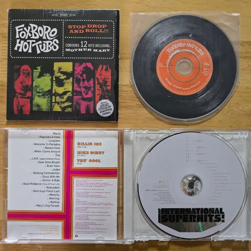 [BUNJANG] Green Day 2CD Set: International Superhits! &amp; Stop Drop And Roll!!! / CD 음반 Green Day 그린데이 앨범 2장