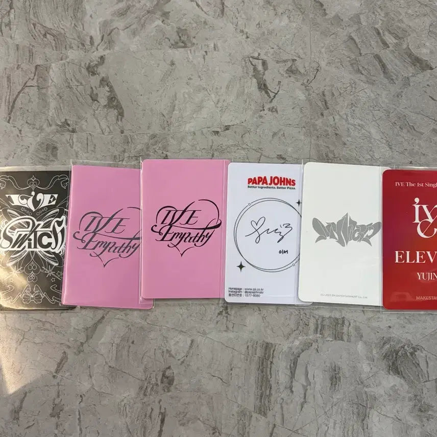 [BUNJANG] IVE &amp; aespa Photocard Bundle Set / 아이브,에스파 포카.