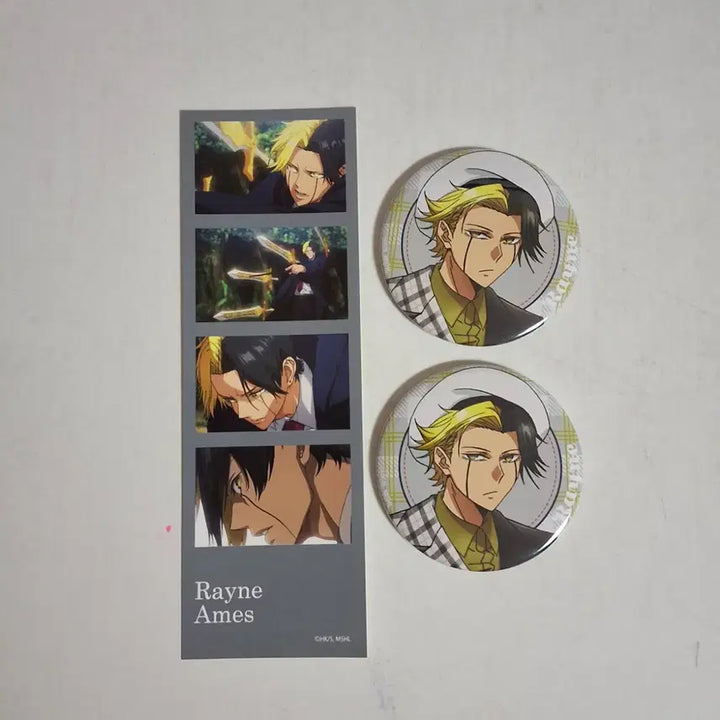 [BUNJANG] Mashle: Magic and Muscles Ray Ames Can Badge &amp; Life Four Cuts Goods Bundle / 6.12일까지 할인!)마슐 레인 에임즈 캔뱃지 인생네컷 굿즈 일괄