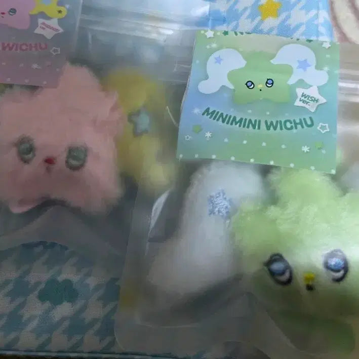 [BUNJANG] NCT WISH Mini Wichu Popchu Keyring Bundle Set (Unsealed) / 엔시티 위시 미니위츄 팝츄 키링 개봉 일괄