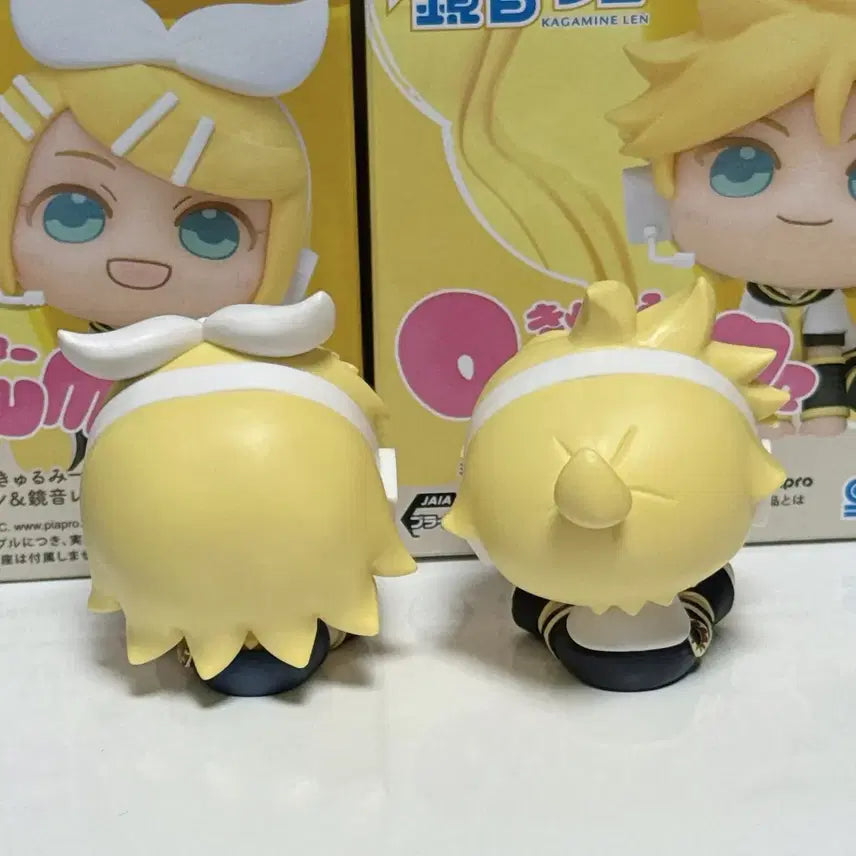 [BUNJANG] Kagamine Rin + Kagamine Len Kurumi Mini Figure / 카가미네 린+카가미네 렌 큐루미 미니 피규어