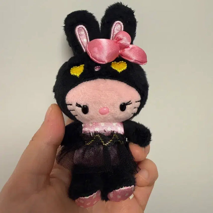 [BUNJANG] Blackpink Usagi Kitty &amp; Heart Celebration Kitty Doll Keyrings (Bundle Set) / 2개 일괄가!! 새상품) 블랙핑크 우사기키티 토끼키티 하트키티