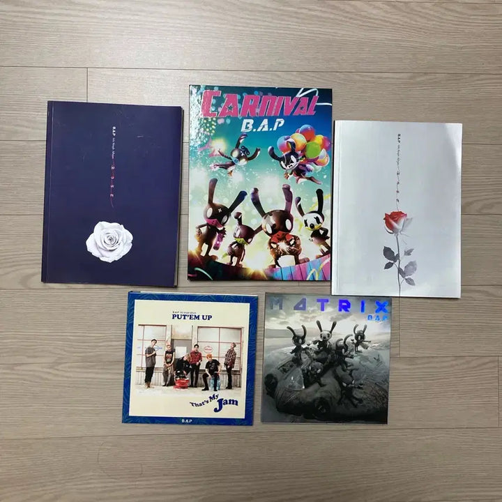 [BUNJANG] B.A.P Album Bundle Set (5 Albums) / [택포] B.A.P 비에이피 앨범 5장 일괄 처분