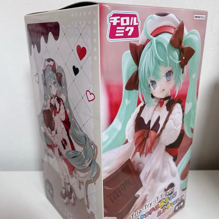 [BUNJANG] Hatsune Miku Chocolate Milk Tea Roll Figure (Sealed) / 미개봉 하츠네 미쿠 초코 초콜릿 밀크티롤 피규어