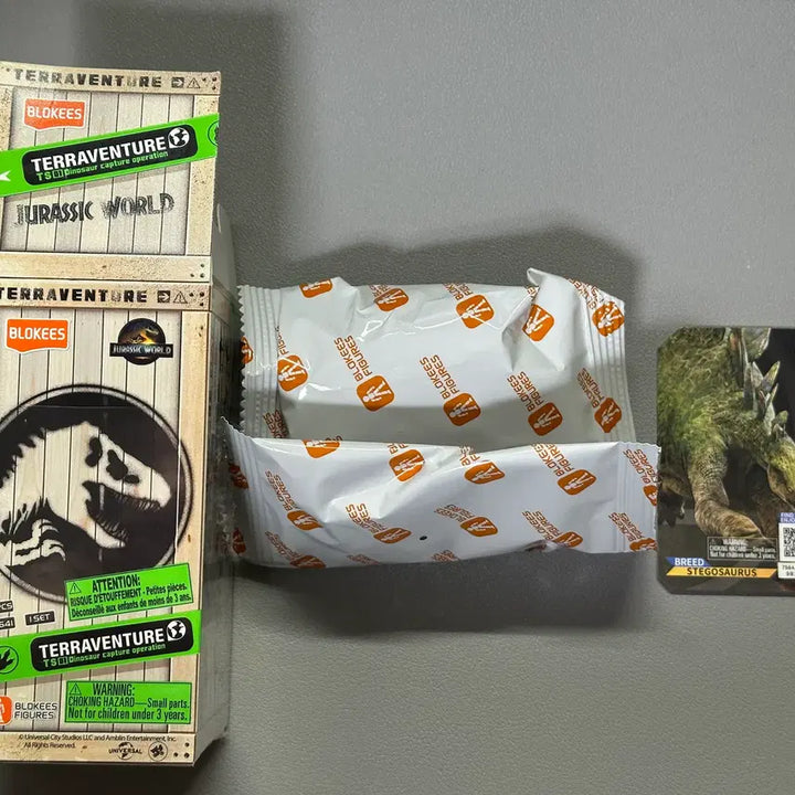 [BUNJANG] Blocki Theraventer Jurassic World Bundle Set / (상자만 개봉)블로키 테라벤처 쥬라기 월드 일괄 판매해요.