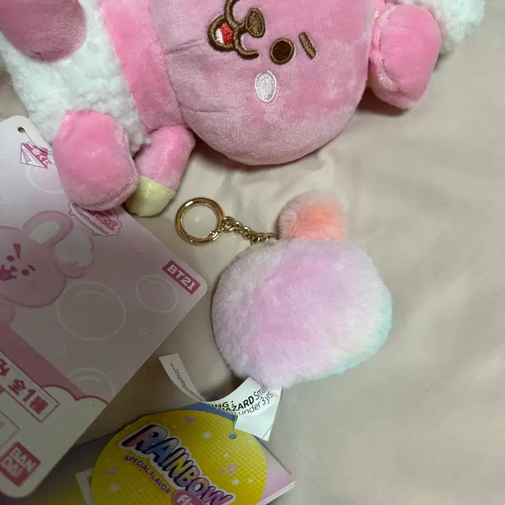 [BUNJANG] BT21 Kooky Japan Limited Edition &amp; Rainbow Kooky Plush Bundle Set / BT21 쿠키 일본 한정 + 무지개 쿠키 일괄