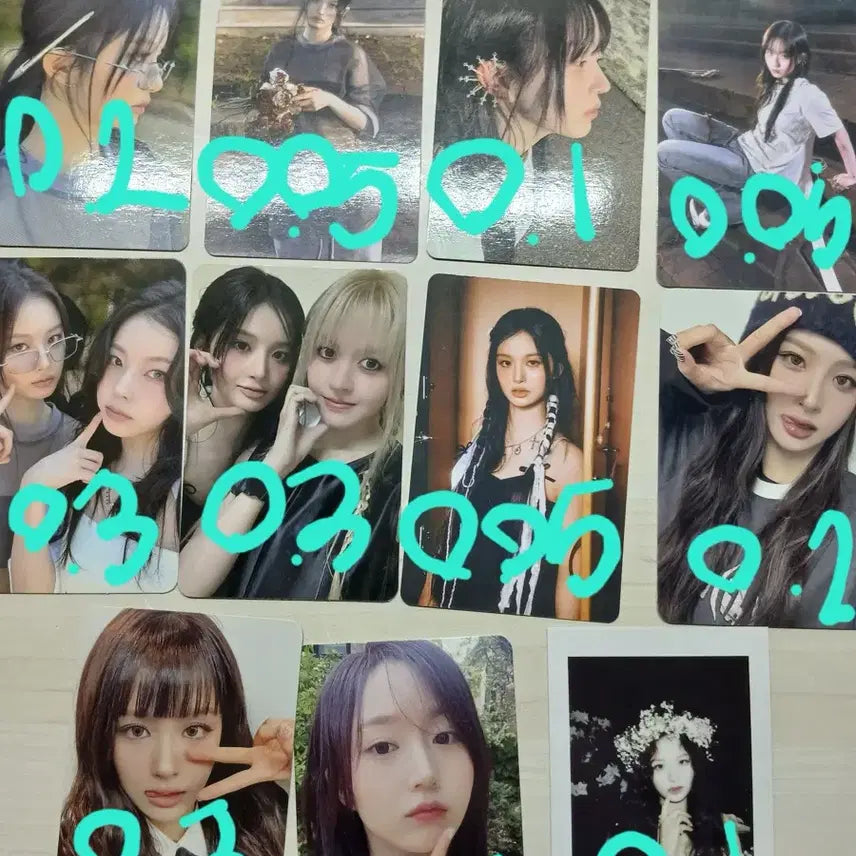 [BUNJANG] IVE NMIXX Photocards / 아이브 엔믹스 포카 판매