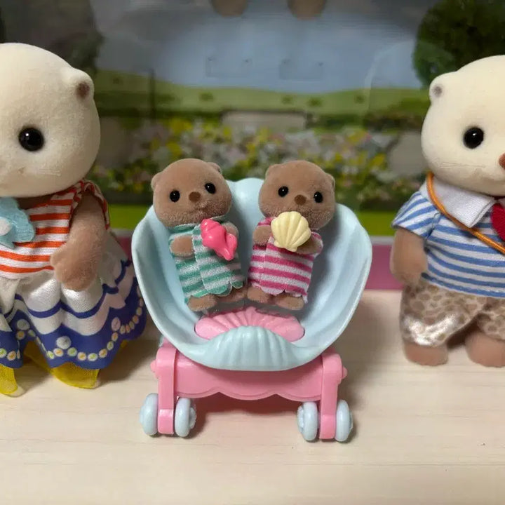 [BUNJANG] Sylvanian Families Sea Otter Family / 실바니안 패밀리 해달 가족
