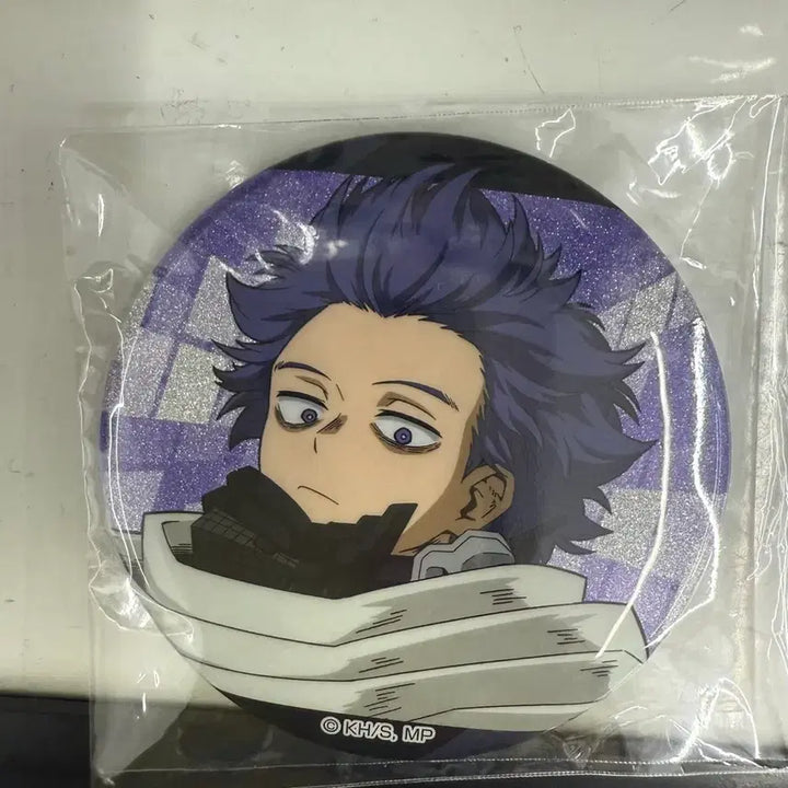 [BUNJANG] My Hero Academia Hitoshi Shinso Glitter Can Badge / 나의히어로아카데미아 신소 히토시 글리터 캔뱃지