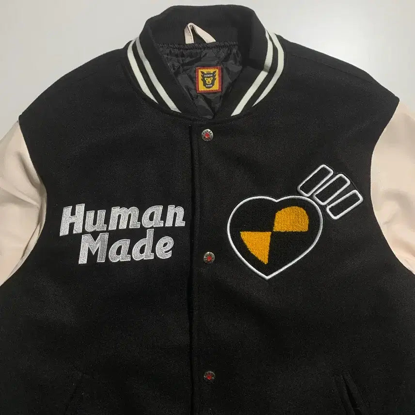 [SOLD OUT] 휴먼메이드 x 에이셉 라키 바시티자켓
