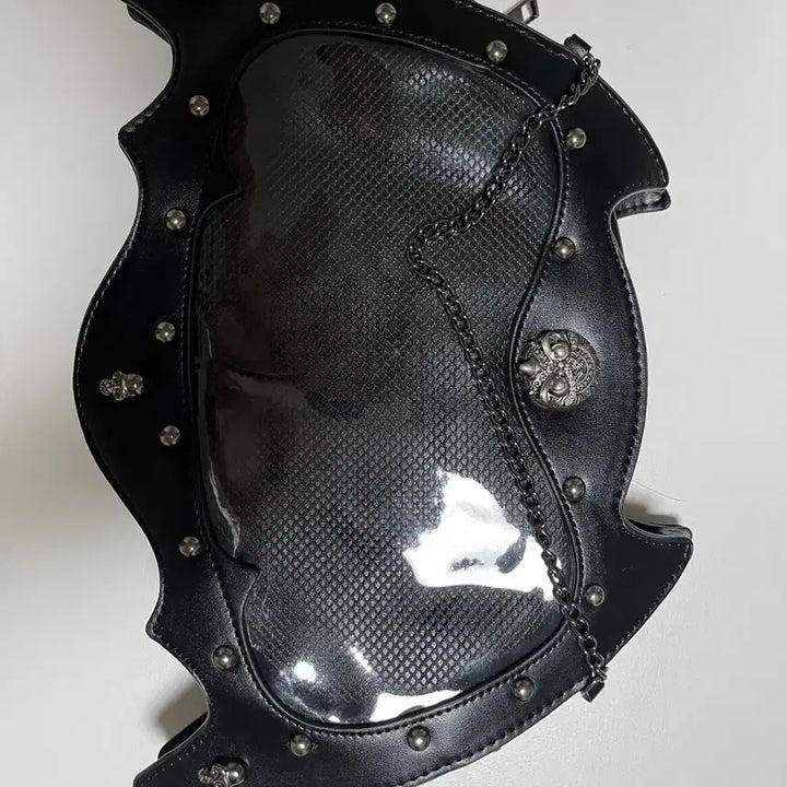 [BUNJANG] Gothic Bat Chain Ita Bag / 로리 고딕 스타일 체인 박쥐 모양 이타백