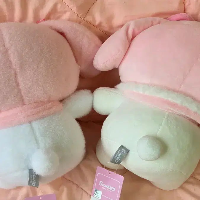 [BUNJANG] Sanrio My Melody Medium Doll Flower Check / 산리오 마이멜로디 중형인형