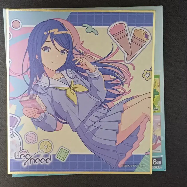 [BUNJANG] Proseka Ichika Can Badge &amp; Shikishi Bundle / 급전)프로세카 이치카 캔뱃지, 색지 일괄 판매