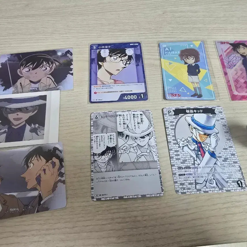 [BUNJANG] Detective Conan &amp; Kaito Kid Card Set / 코난 카드&amp;괴도키드 카드