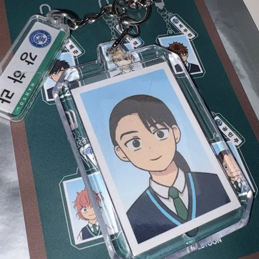 [BUNJANG] Jib-i-eobseo Kang Ha-ra Proof Photo Keychain / 집이없어 강하라 증명사진 키링