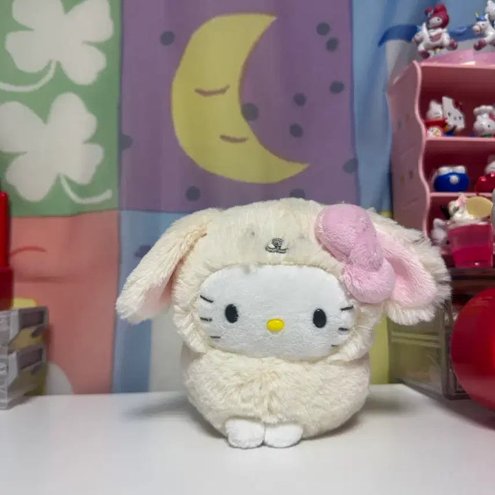 [BUNJANG] Vintage Hello Kitty Rabbit Plush / 고전 키티 우사기