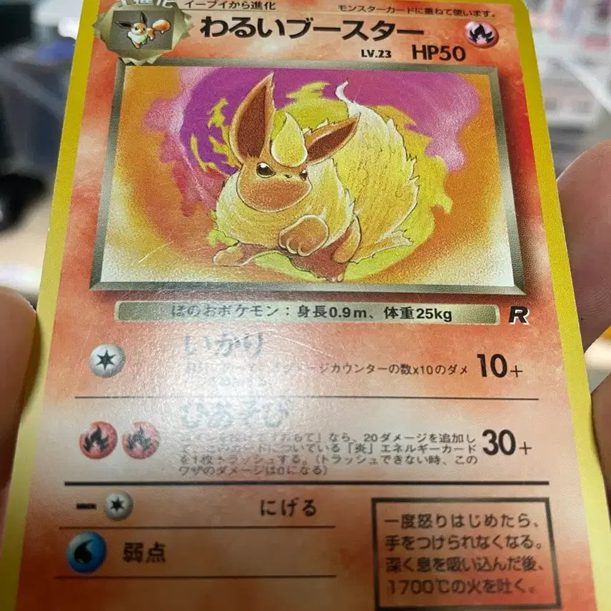 [BUNJANG] 1996 Team Rocket Booster First Edition Pokémon Card / 1996년 올드백 로켓단의 부스터 일판 포켓몬카드 고전카드 구카드