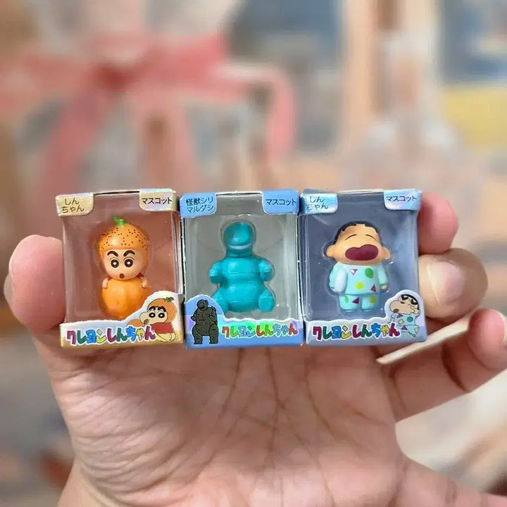 [BUNJANG] Crayon Shin-chan Rice Grain Figure Set / 짱구 쌀알피규어 묶음