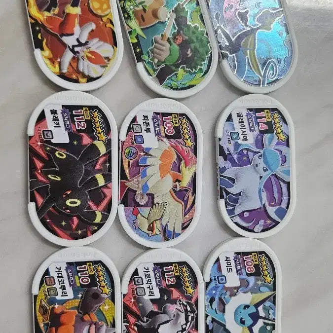 [BUNJANG] Pokemon Tag Battle 5-Star Set / 포켓몬 태그스타배틀 5성 9개 일괄 판매