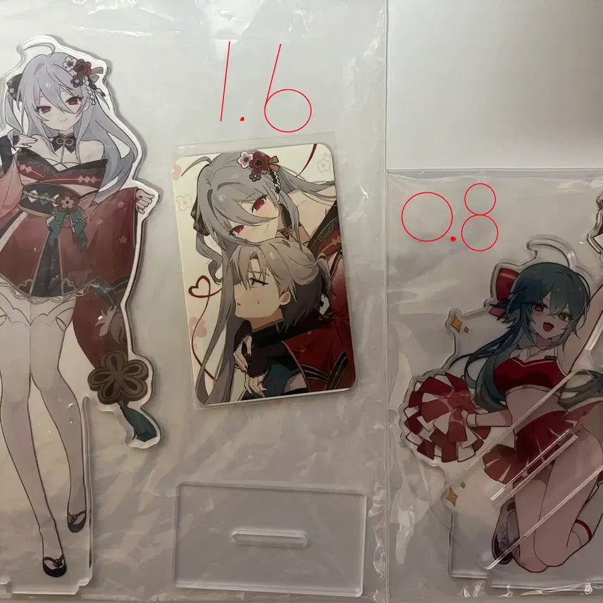 [BUNJANG] Eternal Return Unofficial Goods Acrylic Standee &amp; Photocard Set / 이터널리턴 비공식 굿즈
