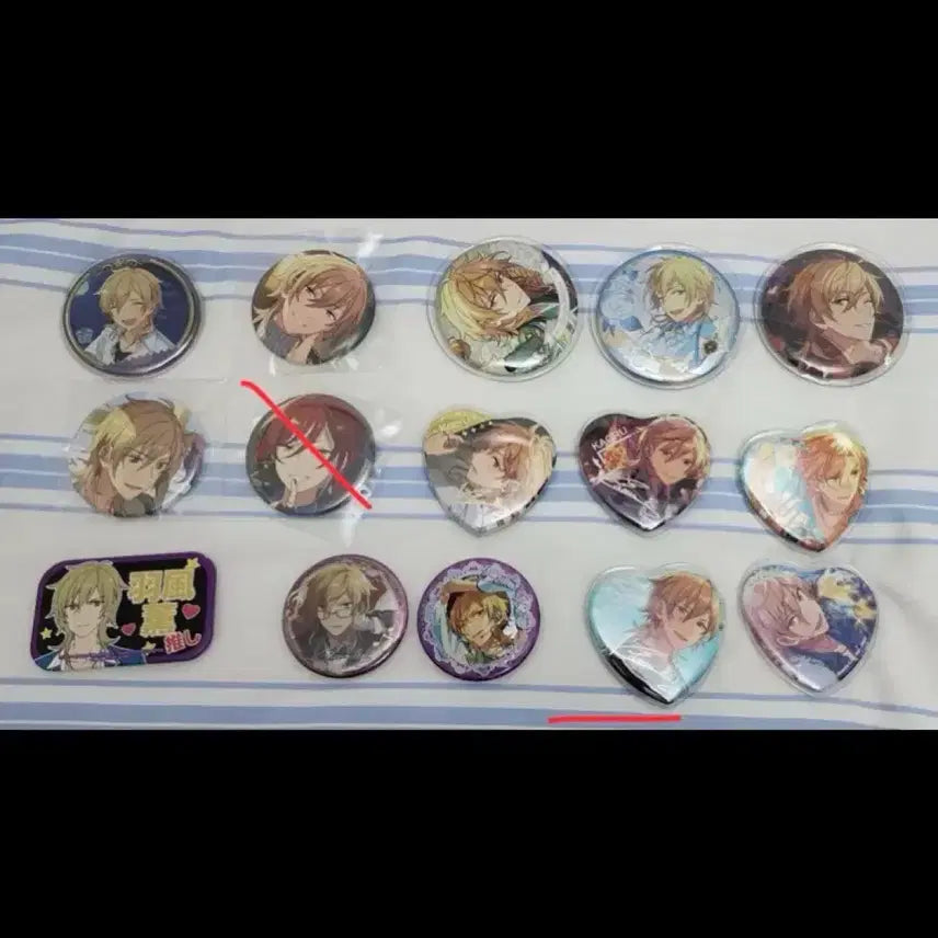 [BUNJANG] Ensemble Stars Hakaze Kaoru Can Badges / (개별O) 앙스타 하카제 카오루 캔뱃지들 양도합니다!
