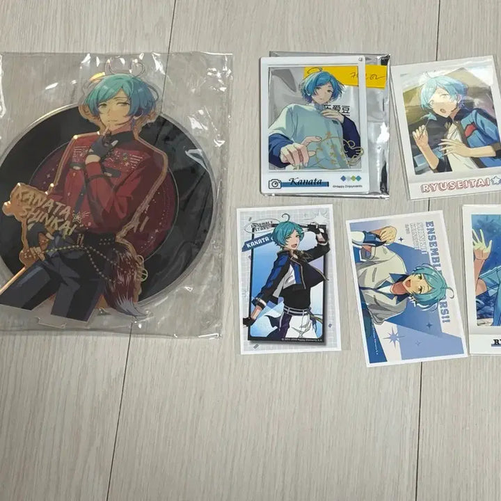 [BUNJANG] Ensemble Stars! CharaGELITO Kanata Shiota 6th Anniversary Acrylic Stand &amp; Sticker Set / 앙스타 중스타 카나타 뭇별 6주년 아크릴 만남 아크릴 스티커 파샤