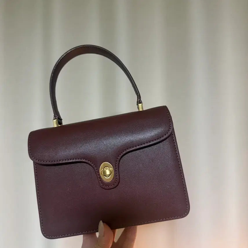 [BUNJANG] Sie Melbourne Bag Maroon / sie 시에 멜번백 마룬색