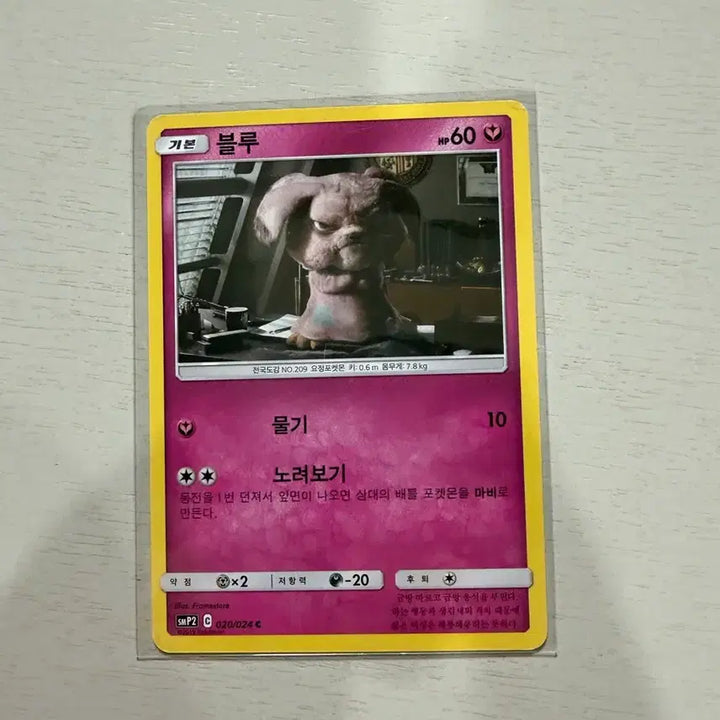 [BUNJANG] Pokemon Card Blue / 포켓몬 카드 블루