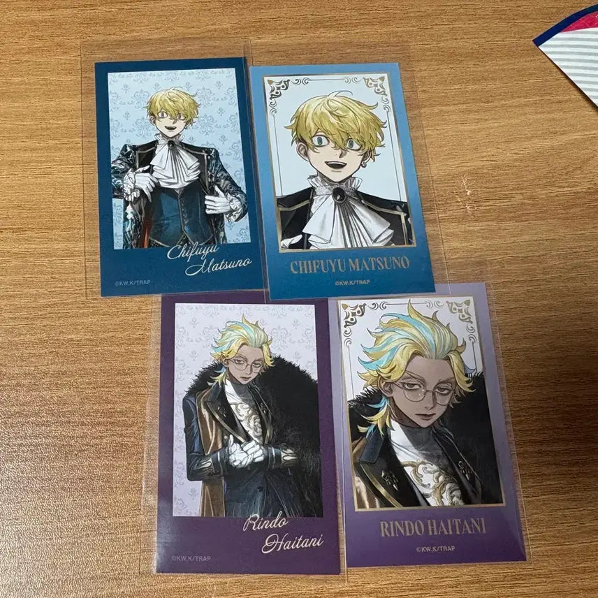 [BUNJANG] Tokyo Revengers Chifuyu &amp; Rindou Card Bundle / 도쿄리벤져스