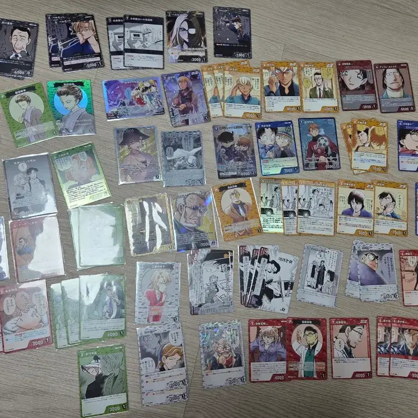 [BUNJANG] Detective Conan TCG Card Bundle Set (Fate of the Colorless) / 코난 tcg 카드 일괄 판매 (애색의 숙명)